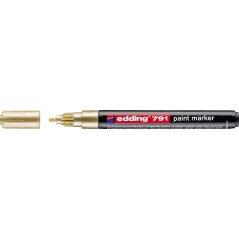 Paint marker E-791 1-2mm Edding zlatna