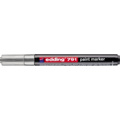 Paint marker E-791 1-2mm Edding srebrna