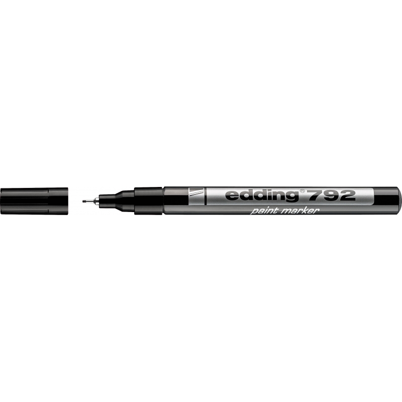 Paint marker E-792 0,8mm Edding crna