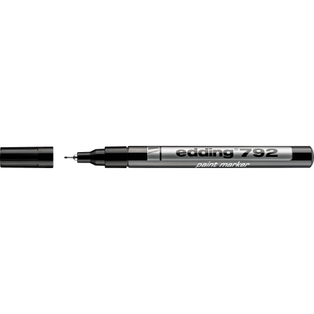 Paint marker E-792 0,8mm Edding crna