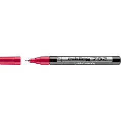 Paint marker E-792 0,8mm Edding crvena