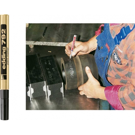 Paint marker E-792 0,8mm Edding srebrna