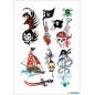 Stikeri TATTOO PIRATS COLOUR Herma