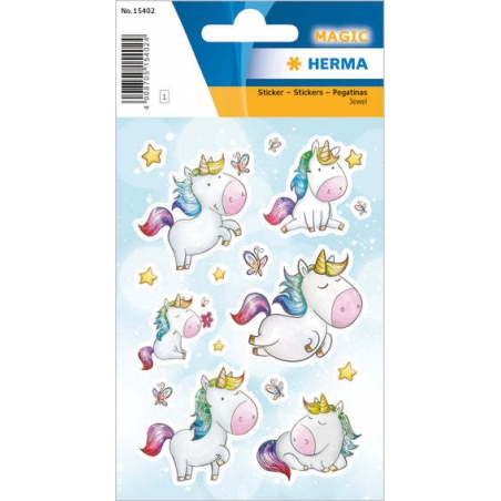 Stikeri  MAGIC UNICORN STAR DUST, JEWEL Herma