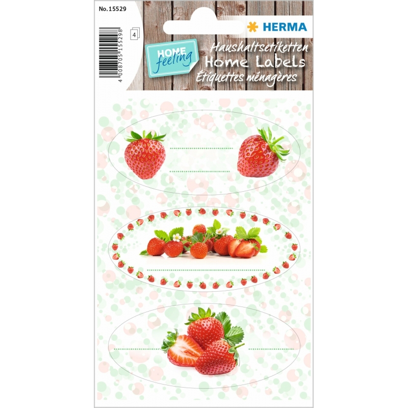 Stikeri VARIO STRAWBERRY Herma