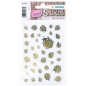 Stikeri CREATIVE GOLDEN BUG GOLD FOIL Herma