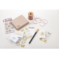 Stikeri CREATIVE ST.BUTTERFLIES GOLD AND SILVER Herma