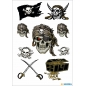 Stikeri TATTOO PIRATE COLOUR Herma