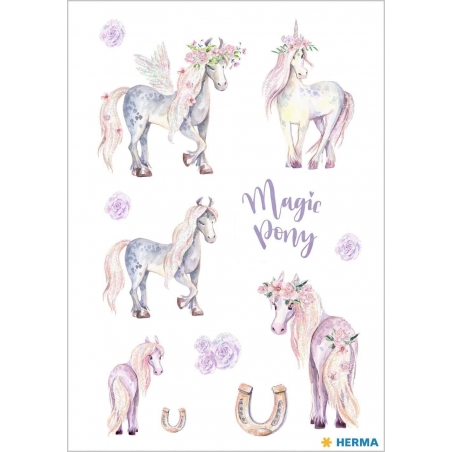 Stikeri DECOR MAGIC PONY, GLITTERY Herma
