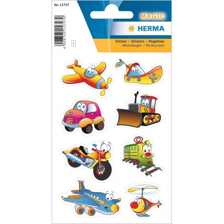 Stikeri MAGIC VEHICLES, MOVING EYE Herma