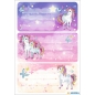 Stikeri VARIO UNICORN BEST FRIENDS GLITTERY Herma