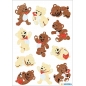 Stikeri MAGIC BEARS, GLITTERY Herma