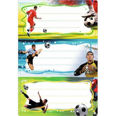 Stikeri VARIO SOCCER, GLITTERY Herma