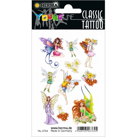 Stkeri TATTOO FAIRIES COLOUR Herma
