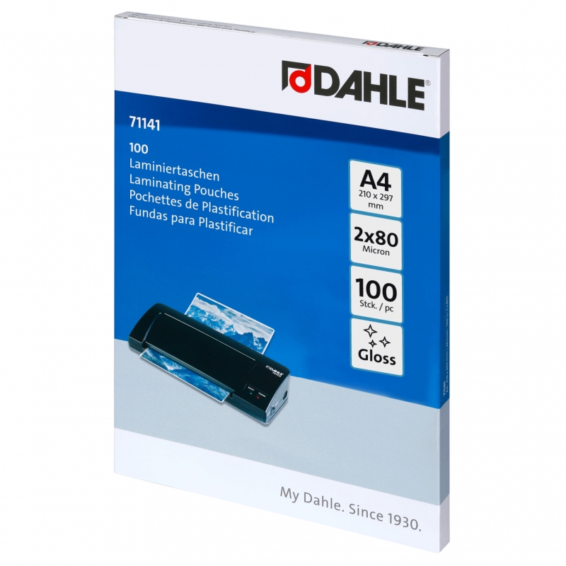 Folija za plastifikaciju Dahle A4 80 mic, 1/100 Dahle