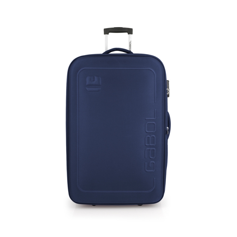 Kofer veliki 47x76x31,5/35 cm  polyester 89,5/105,5l-3,2 kg 2 točka Orbit Gabol plava