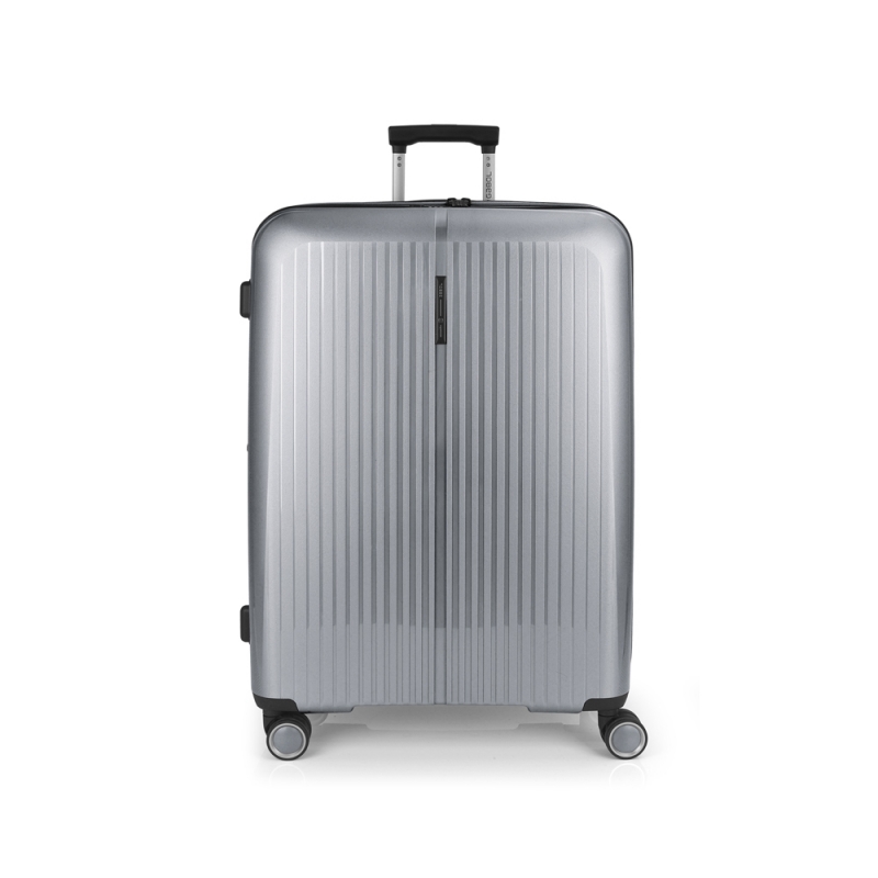 Kofer veliki PROŠIRIVI 51x75x31/34cm Brooklyn 109/119,6 l-4,5 kg Gabol srebrna