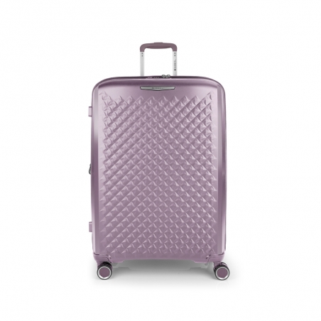 Kofer veliki PROŠIRIVI 51x75x31/34 cm cm  Polypropilen 109,6/120,2 l- 4,3 kg Queens Gabol metalik ljubičasta