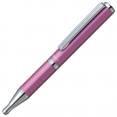Olovka hemijska teleskopska 0,7mm u poklon kutiji SL-F1 Zebra 23467-24 roze-srebrna