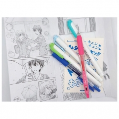 Set Manga Summer Festival (roler Sarasa Clip pk2+flomaster obostrani Mildliner pk3) Zebra 56533