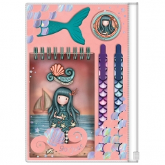 Set za pisanje u fascikli sa zipom Washed Ashore Gorjuss 1294GJ04