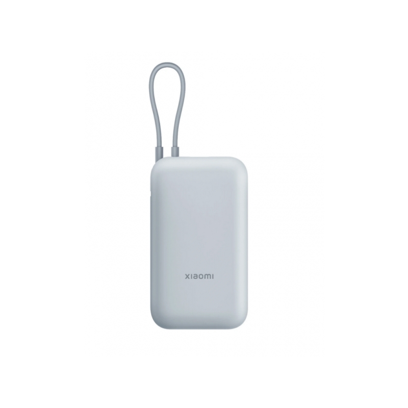 Prenosivi Punjac XIAOMI 10000mAh/22.5W/USB Tip-C/integrisan kabl/plava