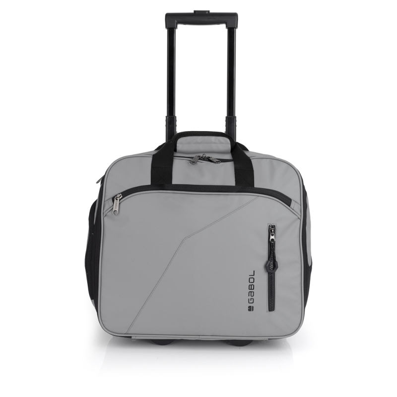 Torba sa točkićima pilot Canada 15,6" 40x36x19 cm 22l-1,85kg Gabol siva
