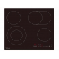 Ugradna ploca TESLA HV6411MX/staklokeramicka/4 zone/51,9cm/crna