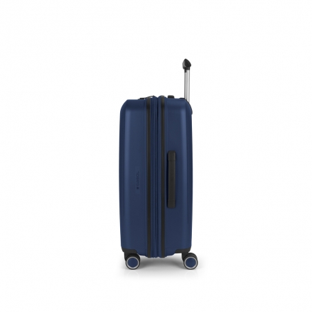 Kofer srednji PROŠIRIVI 45x65x27/30cm Brooklyn 70/77,8 l-3,4 kg Gabol metalik plava
