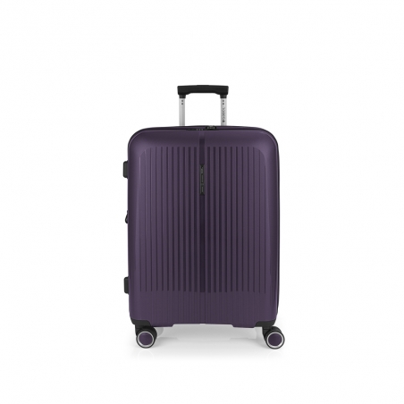 Kofer srednji PROŠIRIVI 45x65x27/30cm Brooklyn 70/77,8 l-3,4 kg Gabol metalik ljubičasta