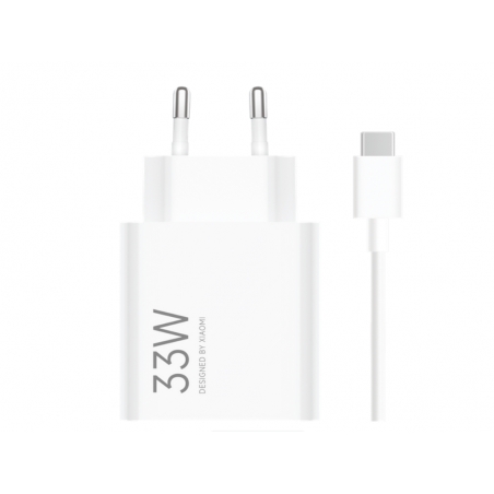 Punjac XIAOMI Charging Combo 33W/bela/sa kablom