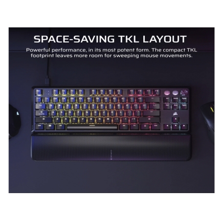 Tastatura CORSAIR 570 PRO TKL žicna/mehanicka/CH-911911G-NA/RGB LED/gaming/crna