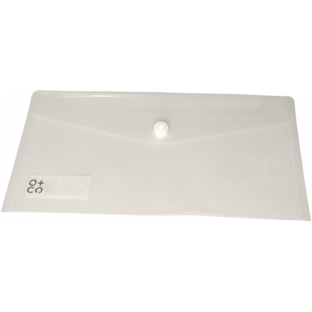 Fascikla pismo DIN lang, 235x120mm, providna O+CO transparent