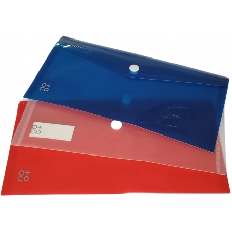 Fascikla pismo DIN lang, 235x120mm, providna O+CO transparent