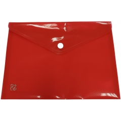 Fascikla pismo A5, 230x170mm, providna O+CO crvena