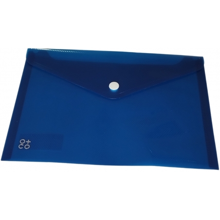 Fascikla pismo A5, 230x170mm, providna O+CO plava