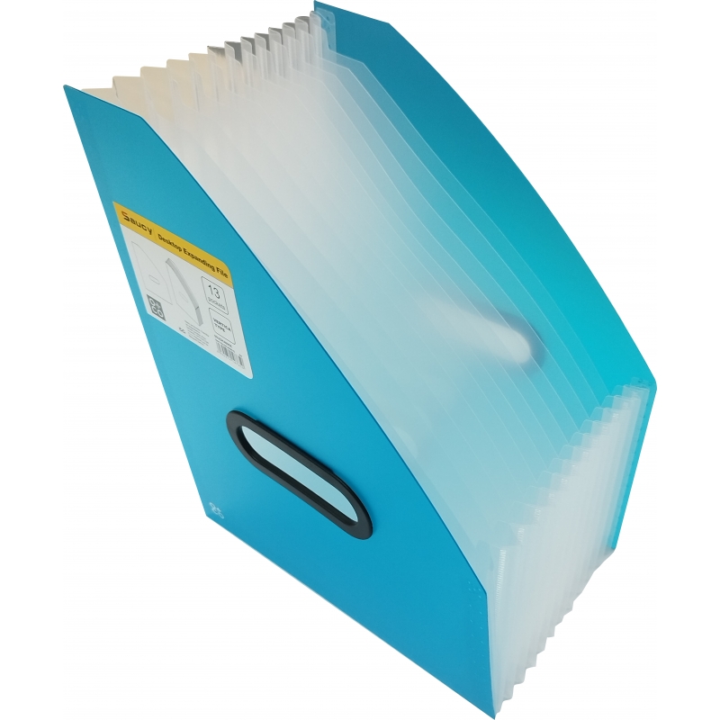 Expanding stoni organizer "CORNER BOX" sa 13 pregrada O+CO plava