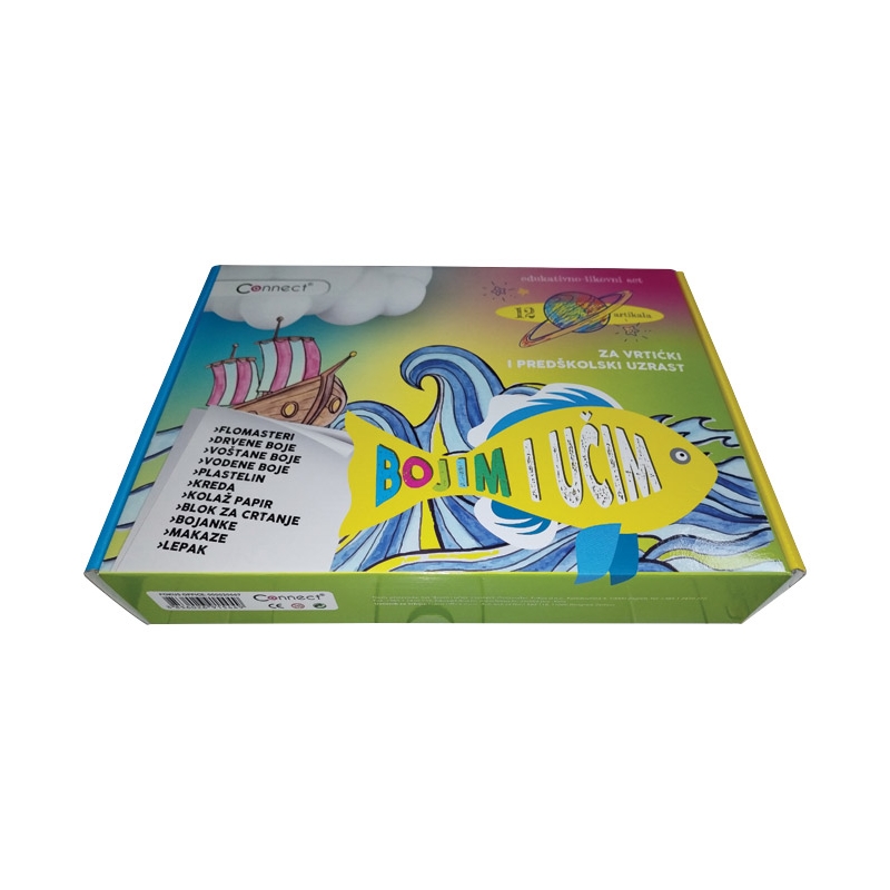 Set edukativno-likovni Bojim i učim Connect 57998
