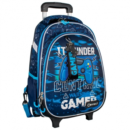 Ranac đački s točkićima XT Gamer 25.Connect 57386