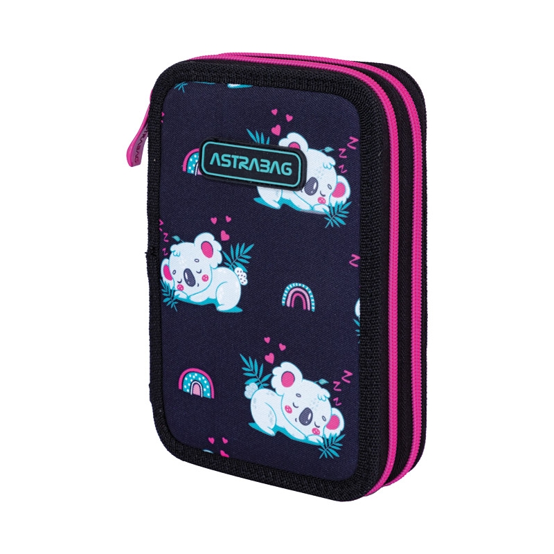 Pernica puna 2zipa AC21 Sleepy Koala 24.Astrabag 503024009 crno-roze