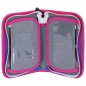 Pernica prazna 1zip 2preklopa AC1 Rainbow Kitty 24.Head 503023033 crno-roze