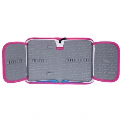 Pernica prazna 1zip 2preklopa AC1 Rainbow Kitty 24.Head 503023033 crno-roze