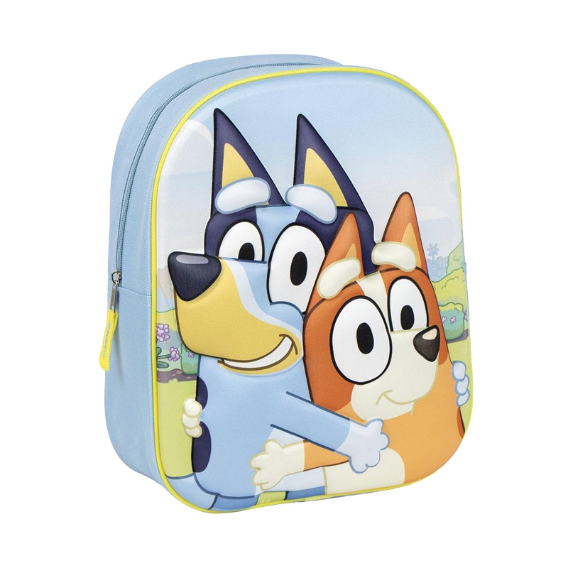 Ranac predškolski 3D Bluey Cerda 2100004870 svetlo plavi