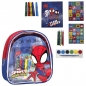 Ranac dečji sa setom za bojenje pk5 Spidey Cerda 2700001590 crveno-plavi