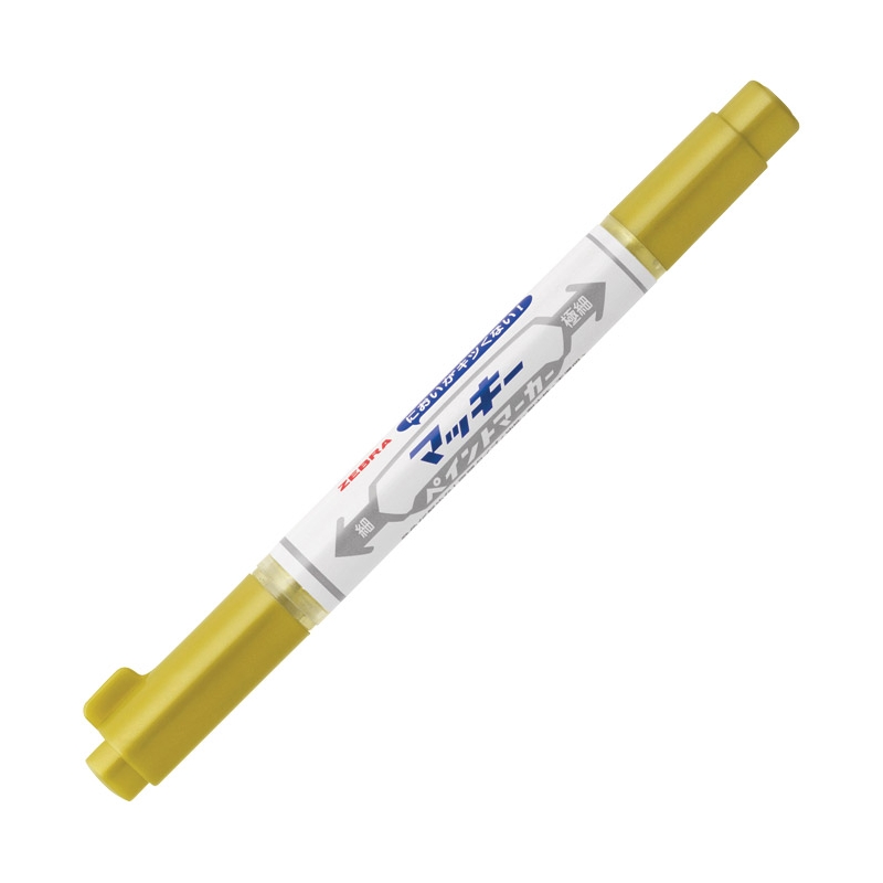Marker uljani 0,7/1,2mm obostrani kosi/okrugli vrh Mckie Paint Zebra 57578 zlatni