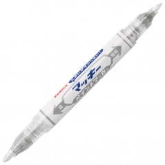 Marker uljani 0,7/1,2mm obostrani kosi/okrugli vrh Mckie Paint Zebra 57579 srebrni