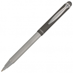 Olovka hemijska teleskopska 0,7mm bez kutije Stylus Metallic Zebra 46619 tamno siva
