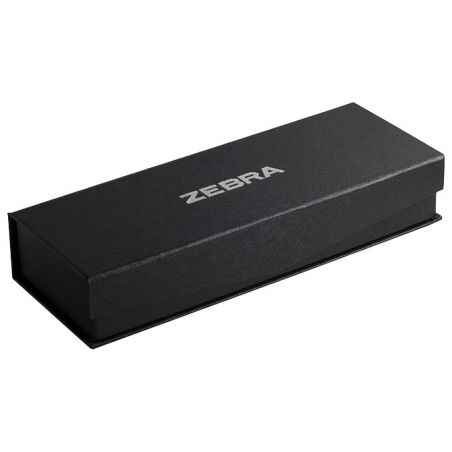 Olovka hemijska teleskopska 0,7mm u poklon kutiji Stylus Metallic Zebra 46618 ljubičasta