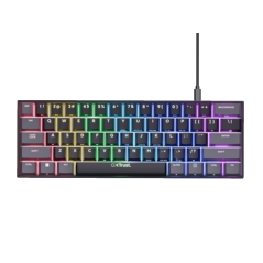 Tastatura TRUST GXT867 ACIRA 60% MINI/Gaming/ US/crna