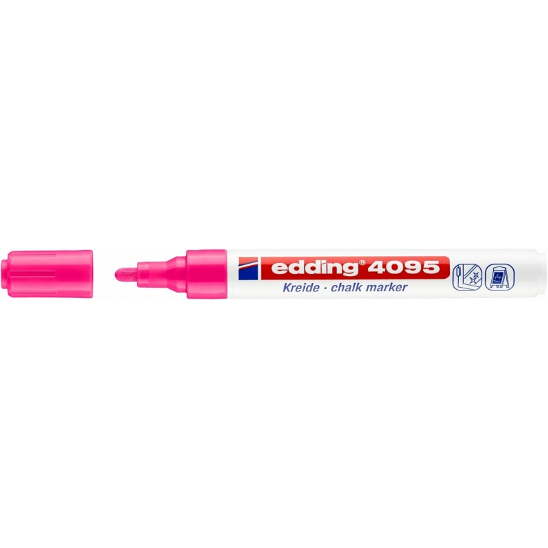 Marker za staklo CHALK MARKER E-4095 2-3mm Edding roze